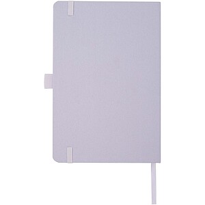 Zápisník A5 z recykl.papíru a s obálkou z RPET, 80 link. listů, světle fialová