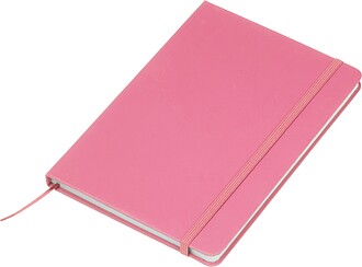 Zápisník A5 z recyklovaného papíru, růžová
