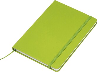Zápisník A5 z recyklovaného papíru, světle zelená
