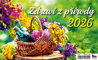 Zdraví z přírody 2027 stolní kalendář