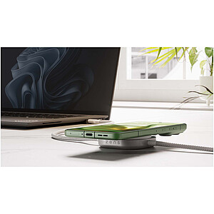 Zens Pro 2 140W nabíjecí kabel 2 v 1 s USB-C, bílá