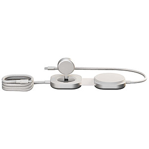Zens Pro 3 140W nabíjecí kabel 3 v 1 s USB-C, bílá