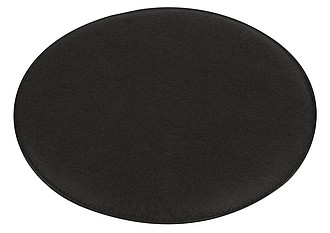 ZESETO Plstěný polštář k sezení, O35 cm, černá - reklamní předměty