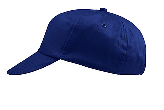 ŽOKEJ Pětipanelová bavlněná kšiltovka, tmavě modrá