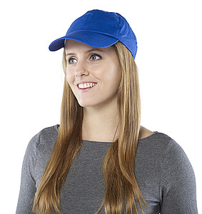 ŽOKEJ Pětipanelová bavlněná kšiltovka, tmavě modrá