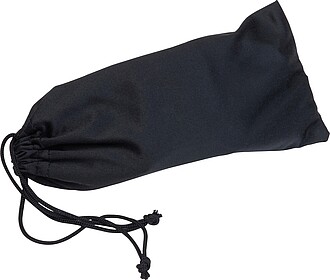 Zrcadlové sluneční brýle, černá