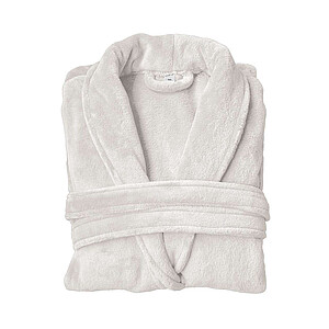 Župan OLIMA CORAL FLEECE BATHROBE, vel. M/L, sv. šedohnědá