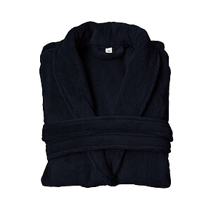 Župan OLIMA CORAL FLEECE BATHROBE, vel. XL/2XL, tm.námořní modrá